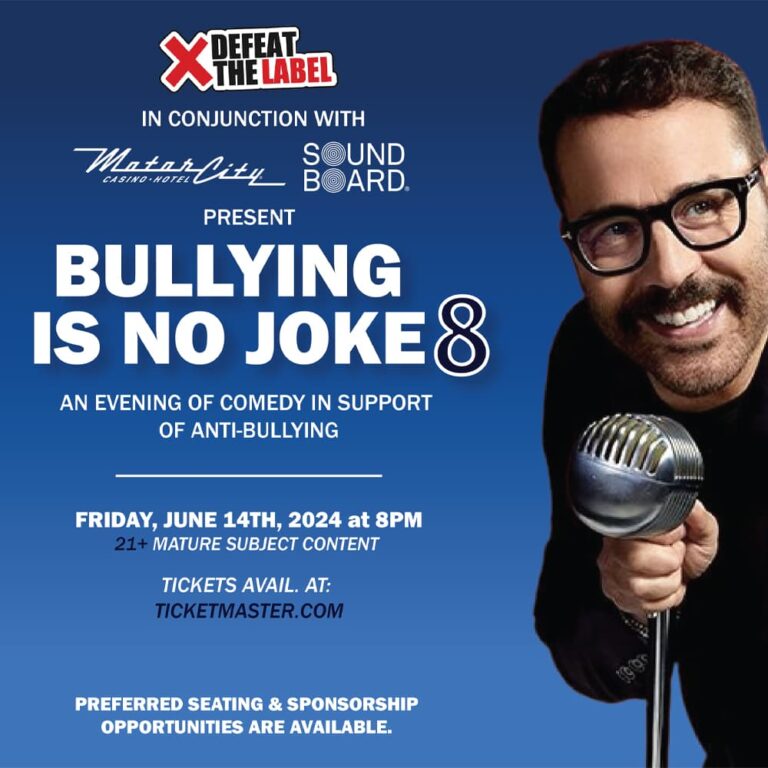 Headliner Sponsor - Bullying Is No Joke 8 - Jeremy Piven